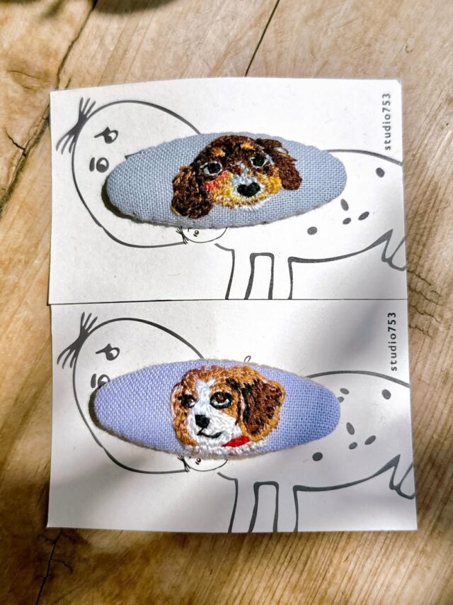 わんこパッチンピン