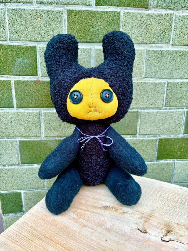 一点ものぬいぐるみ・クロミミ